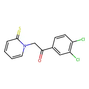 1-(3,4-dichlorophenyl)-2-(2-thioxo-1(2H)-pyridinyl)ethanone structure