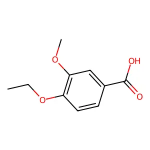 4-ethoxy-3-methoxybenzoic acid structure