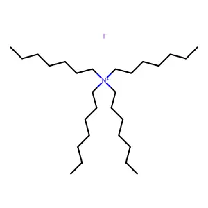 Tetraheptylammonium iodide structure