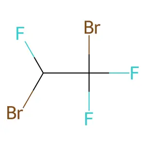1,2-Dibromo-1,1,2-trifluoroethane structure