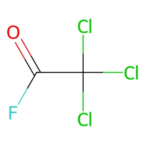 ACETYL FLUORIDE, TRICHLORO- structure