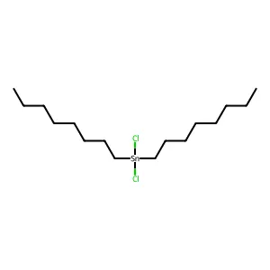Dichlorodioctyltin structure