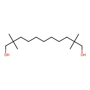 1,11-Undecanediol, 2,2,10,10-tetramethyl- structure