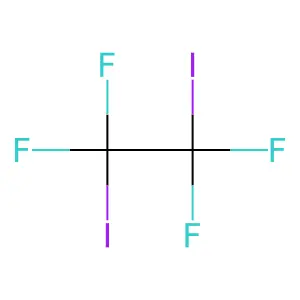 1,2-Diiodotetrafluoroethane structure