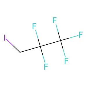 1,1,1,2,2-pentafluoro-3-iodopropane structure