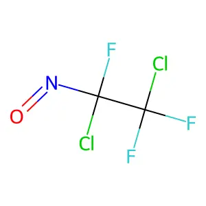 1,2-dichloro-1,1,2-trifluoro-2-nitrosoethane structure