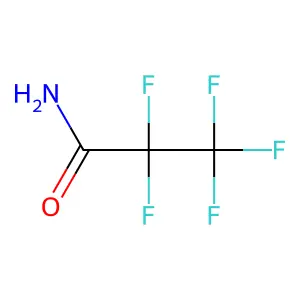 Pentafluoropropionamide structure