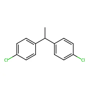 1,1-Bis(4-chlorophenyl)ethane structure