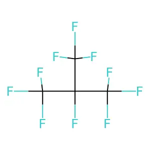 PERFLISOBUTANE structure