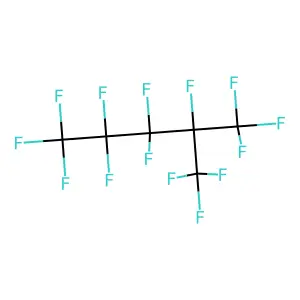 Perfluoroisohexane structure