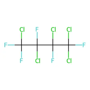 1,1,2,3,4-Pentachloro-1,2,3,4,4-pentafluorobutane structure