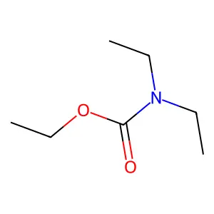 Ethyl diethylcarbamate structure