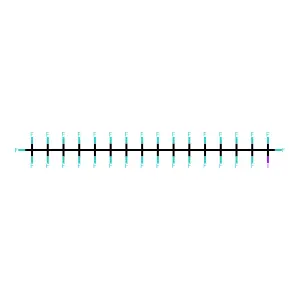 Hexadecane, 1,1,1,2,2,3,3,4,4,5,5,6,6,7,7,8,8,9,9,10,10,11,11,12,12,13,13,14,14,15,15,16,16-tritriacontafluoro-16-iodo- structure