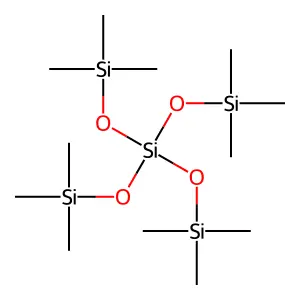 tetrakis(trimethylsilyl) silicate structure
