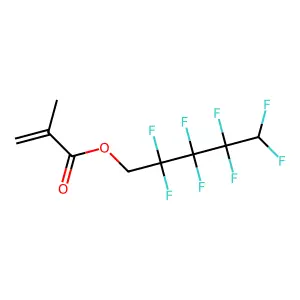 Compound C9H8F8O2 structure