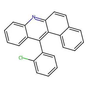 12-(2-chlorophenyl)benzo[a]acridine structure