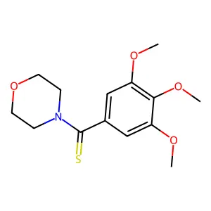 Trithiozine structure