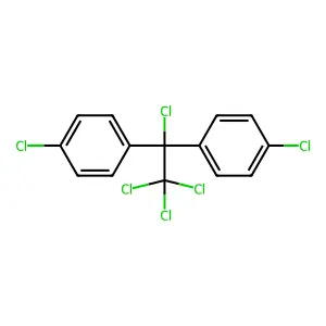 Chlorine-DDT structure
