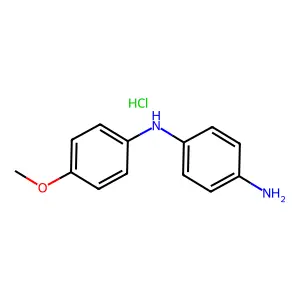 4-Amino-4'-methoxydiphenylamine hydrochloride structure