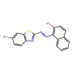 Compound C17H10BrN3OS structure