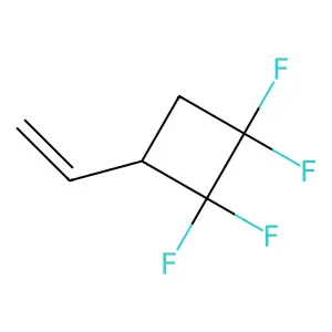 1,1,2,2-Tetrafluoro-3-vinylcyclobutane structure