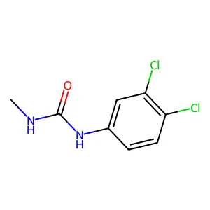 1-(3,4-dichlorophenyl)-3-methylurea structure