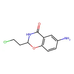 Aminochlorthenoxazine structure