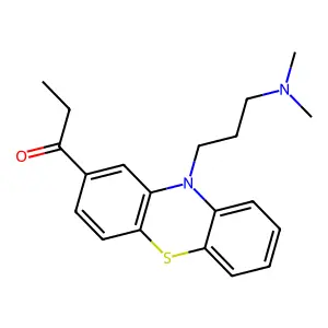 Propionylpromazine structure