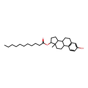 ESTRADIOL UNDECYLATE structure