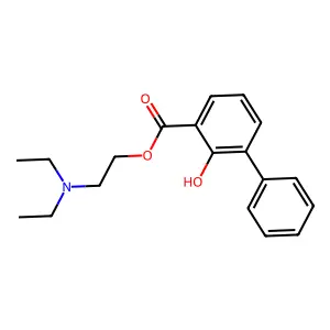 Xenysalate structure