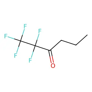 1,1,1,2,2-pentafluorohexan-3-one structure