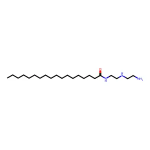 Octadecanamide, N-[2-[(2-aminoethyl)amino]ethyl]- structure
