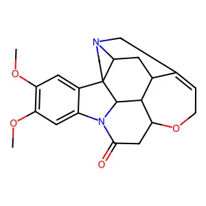 (4aR,5aS,8aR,15bR)-10,11-dimethoxy-4a,5,5a,7,8,13a,15,15a,15b,16-decahydro-2H-4,6-methanoindolo[3,2,1-ij]oxepino[2,3,4-de]pyrrolo[2,3-h]quinoline-14-one structure