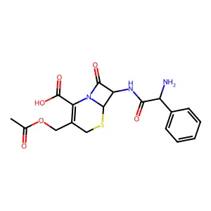 Cefaloglycin structure