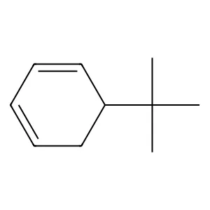 1,3-Cyclohexadiene, 5-(1,1-dimethylethyl)- structure