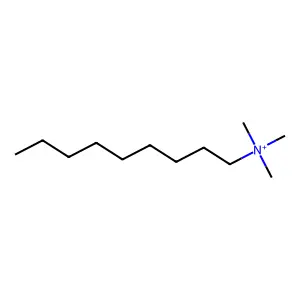 Nonyltrimethylammonium structure