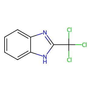 2-(trichloromethyl)-1H-benzimidazole structure
