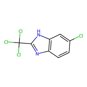 Compound C8H4Cl4N2 structure