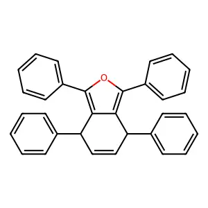 1,3,4,7-tetraphenyl-4,7-dihydro-2-benzofuran structure