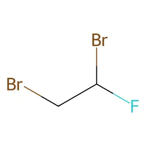 1,2-Dibromo-1-fluoroethane structure