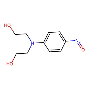 Ethanol, 2,2'-[(4-nitrosophenyl)imino]bis- structure