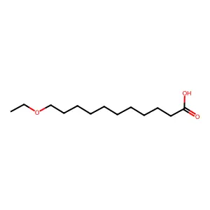 11-ethoxyundecanoic acid structure