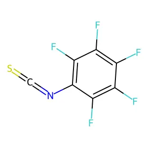 1,2,3,4,5-pentafluoro-6-isothiocyanatobenzene structure