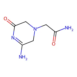1(2H)-Pyrazineacetamide, 5-amino-3,6-dihydro-3-oxo- structure