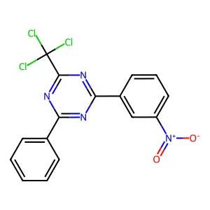 Compound C16H9Cl3N4O2 structure