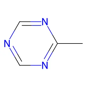 2-methyl-1,3,5-triazine structure