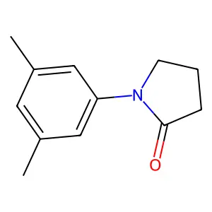 1-(3,5-dimethylphenyl)pyrrolidin-2-one structure
