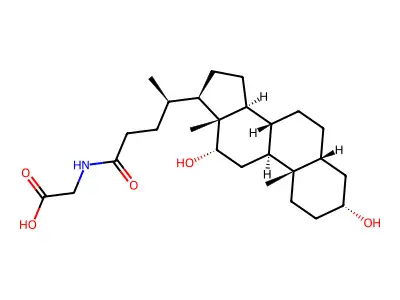 glycodeoxycholic acid structure