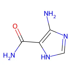 Compound C4H6N4O structure