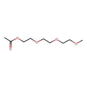 Triethylene glycol monomethyl ether acetate structure